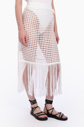 Crochet Skirt Beach Cover-Up