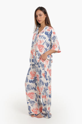 Short Sleeve Printed Pyjama Set