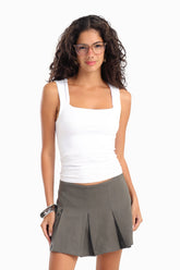 Square Neck Sleeveless Top