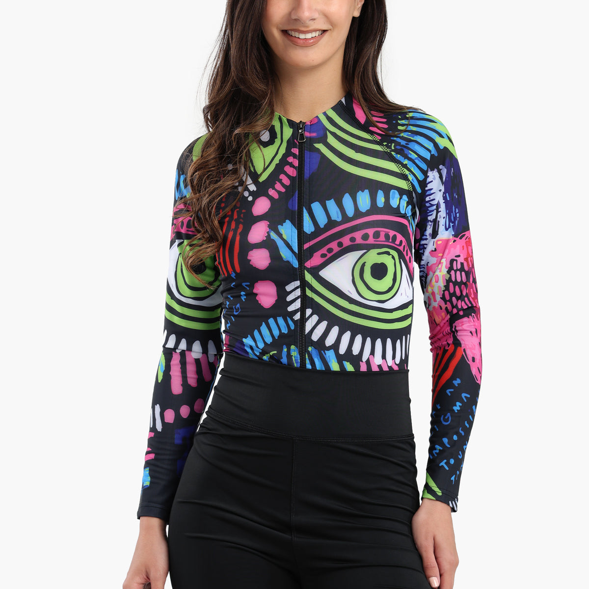 Abstract Rash Guard Swimsuit | Carina Wear Abstract Rash Guard Swimsuit | Carina Wear