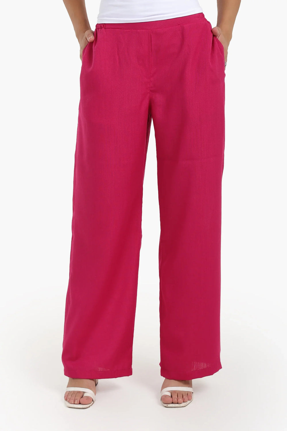 بنطلون وايد ليج أنيق