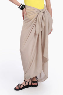 سارونغ سادة للشاطئ