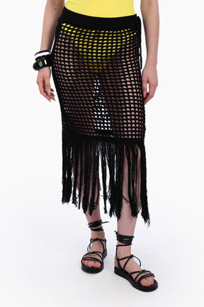 Crochet Skirt Beach Cover-Up