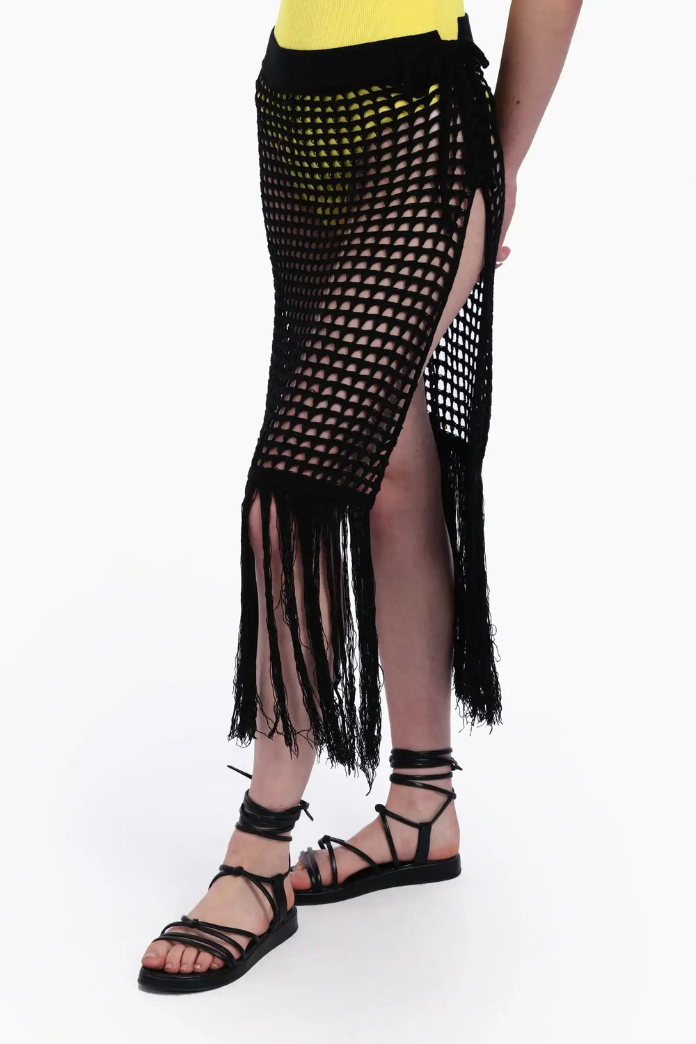 Crochet Skirt Beach Cover-Up