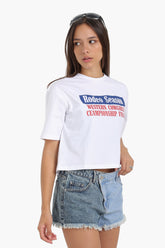 Off White Printed T-Shirt