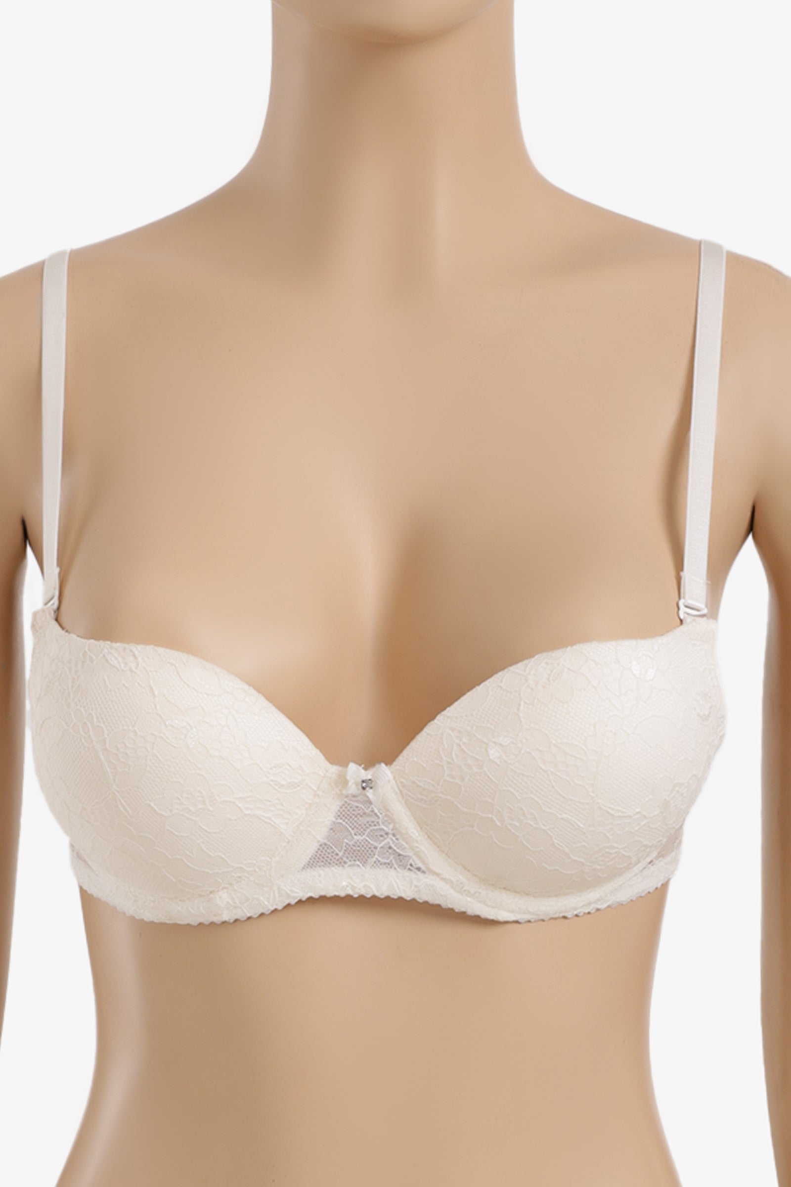 Wired Lace Push Up Bra