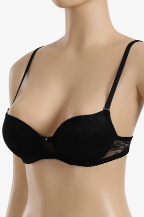 Wired Lace Push Up Bra