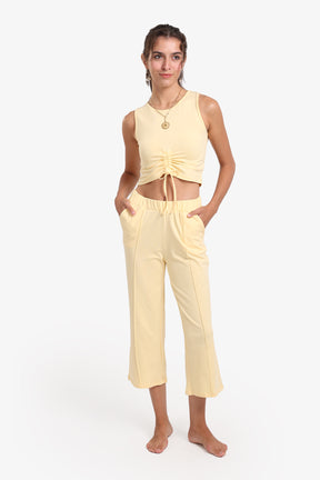 Light Yellow Pyjama Set