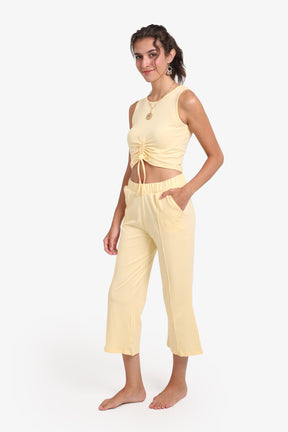 Light Yellow Pyjama Set