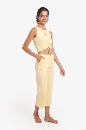 Light Yellow Pyjama Set