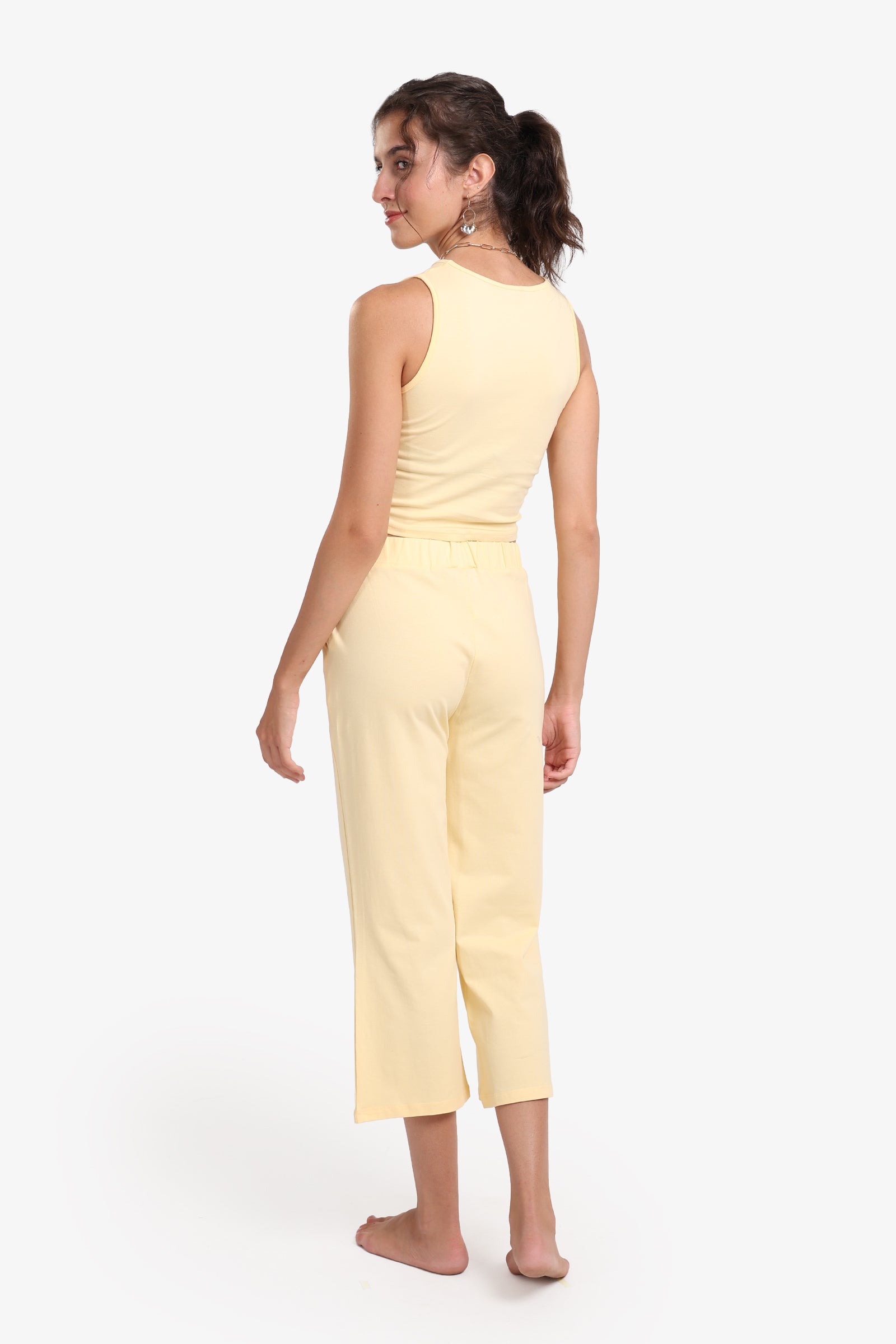 Light Yellow Pyjama Set