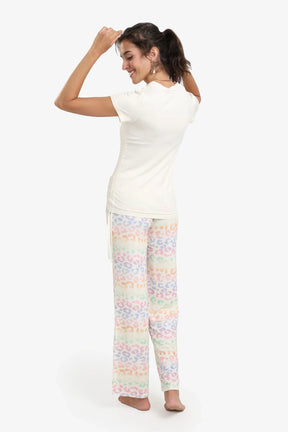 VIiscose Printed Pyjama Set