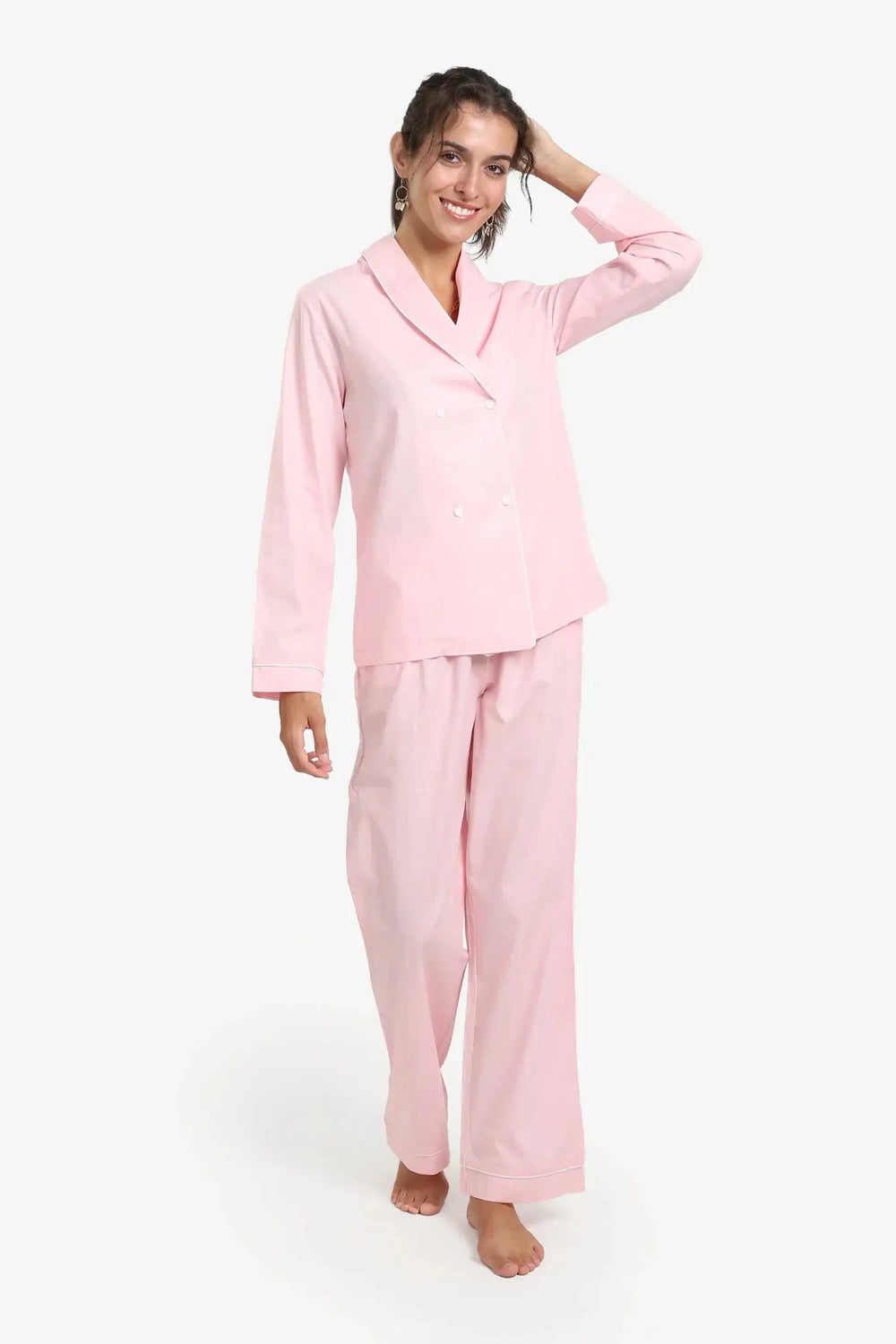 Double-Breasted Pyjama Set