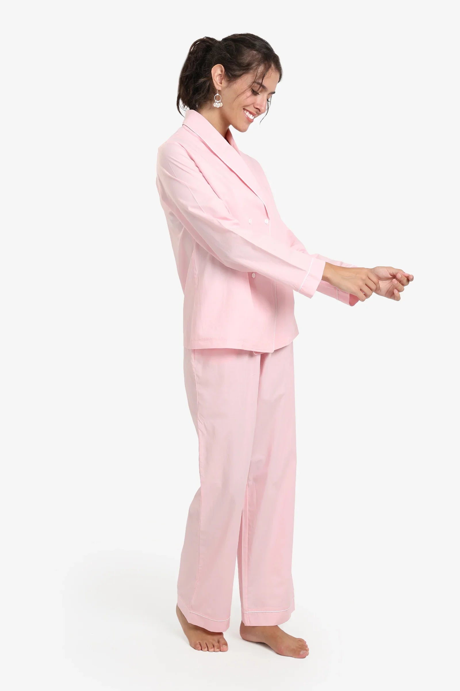 Double-Breasted Pyjama Set