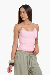 Sleek Solid Patterned Top