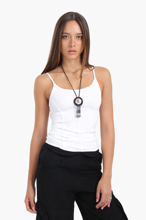 Seamless Microfiber Corset Top