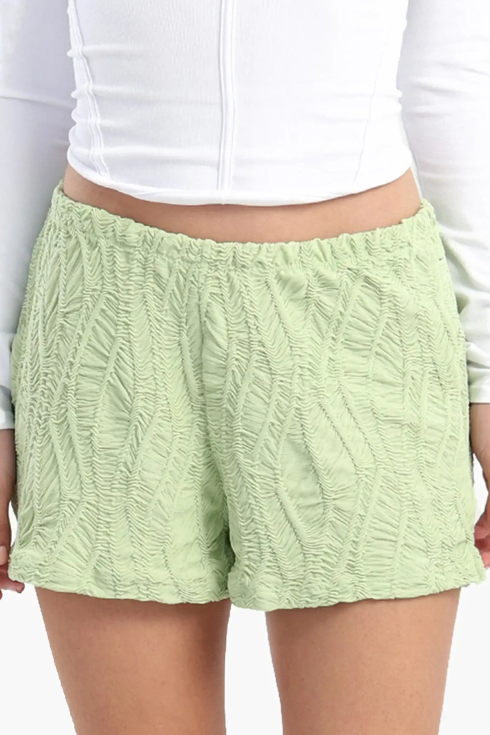Ribbed Beach Shorts