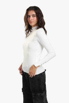 Basic Mock Neck Pullover