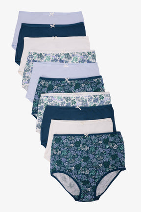 مجموعة من 10 بانتي بريف كامل ملون