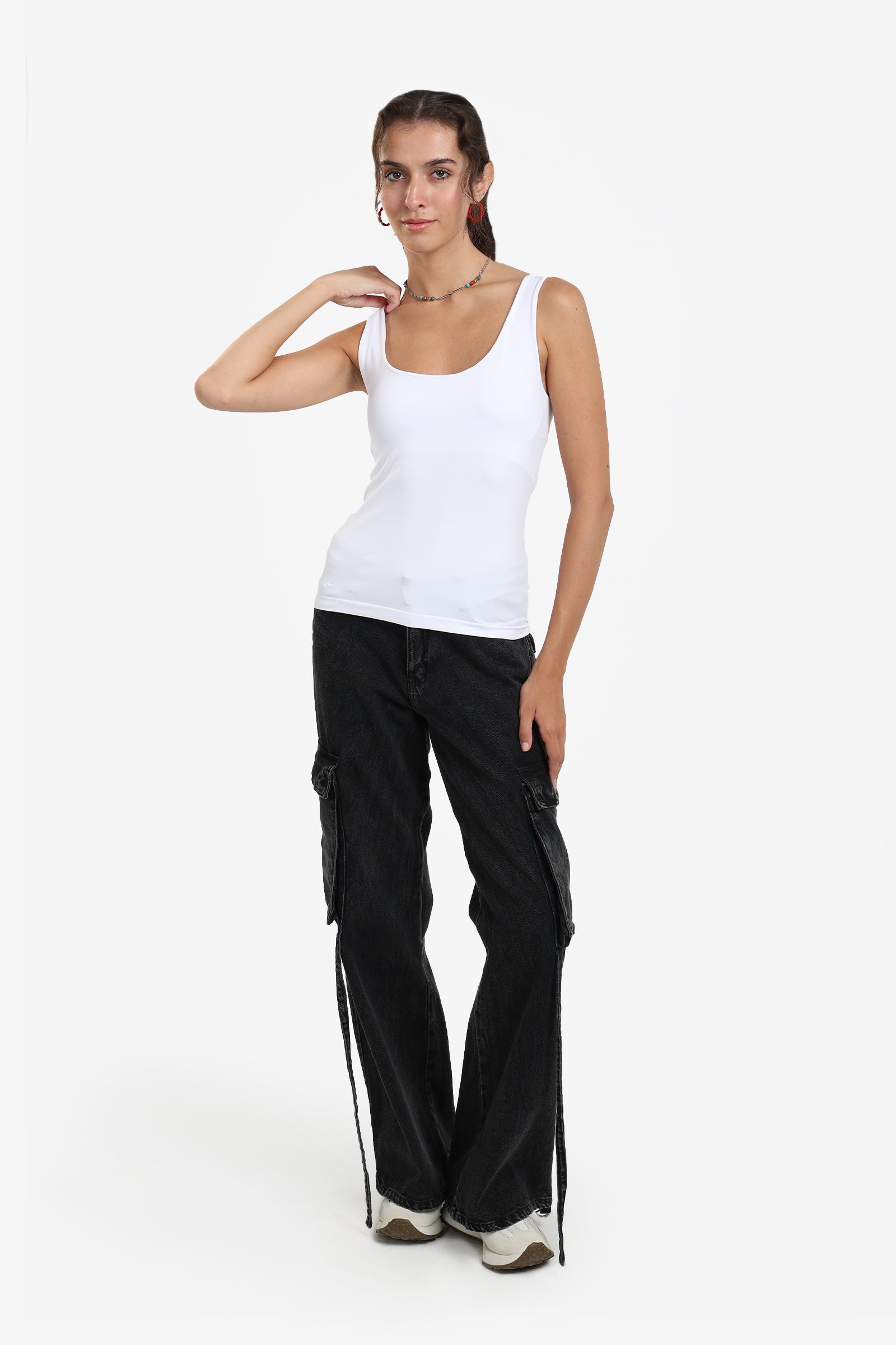 Sleeveless Basic Top