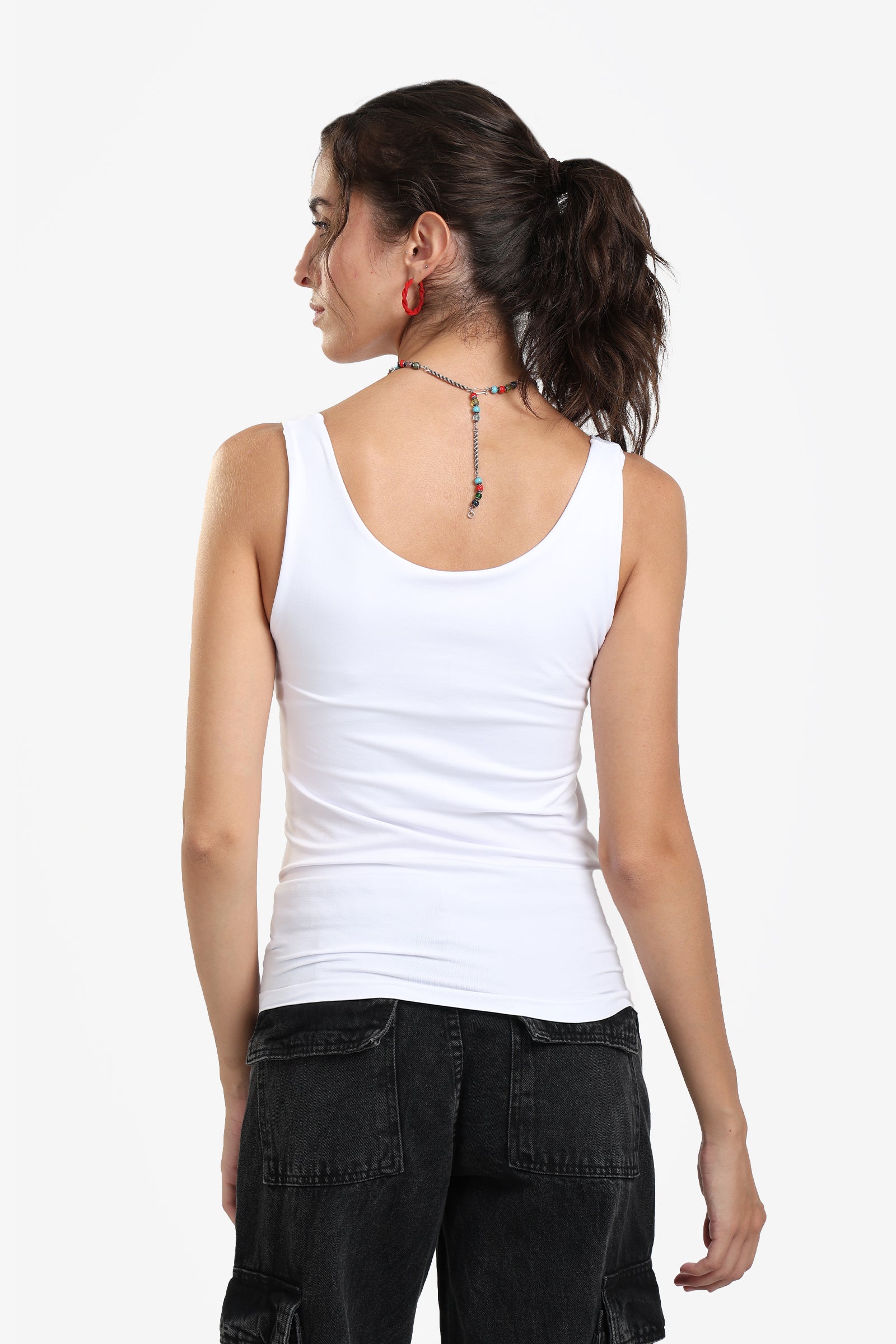 Sleeveless Basic Top