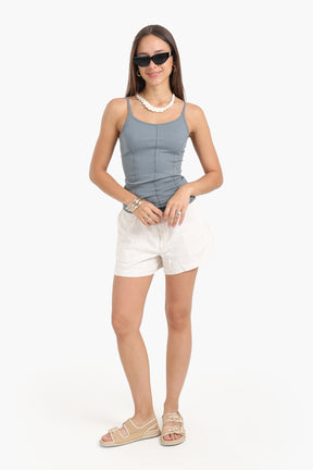 Seamless Microfiber Corset Top
