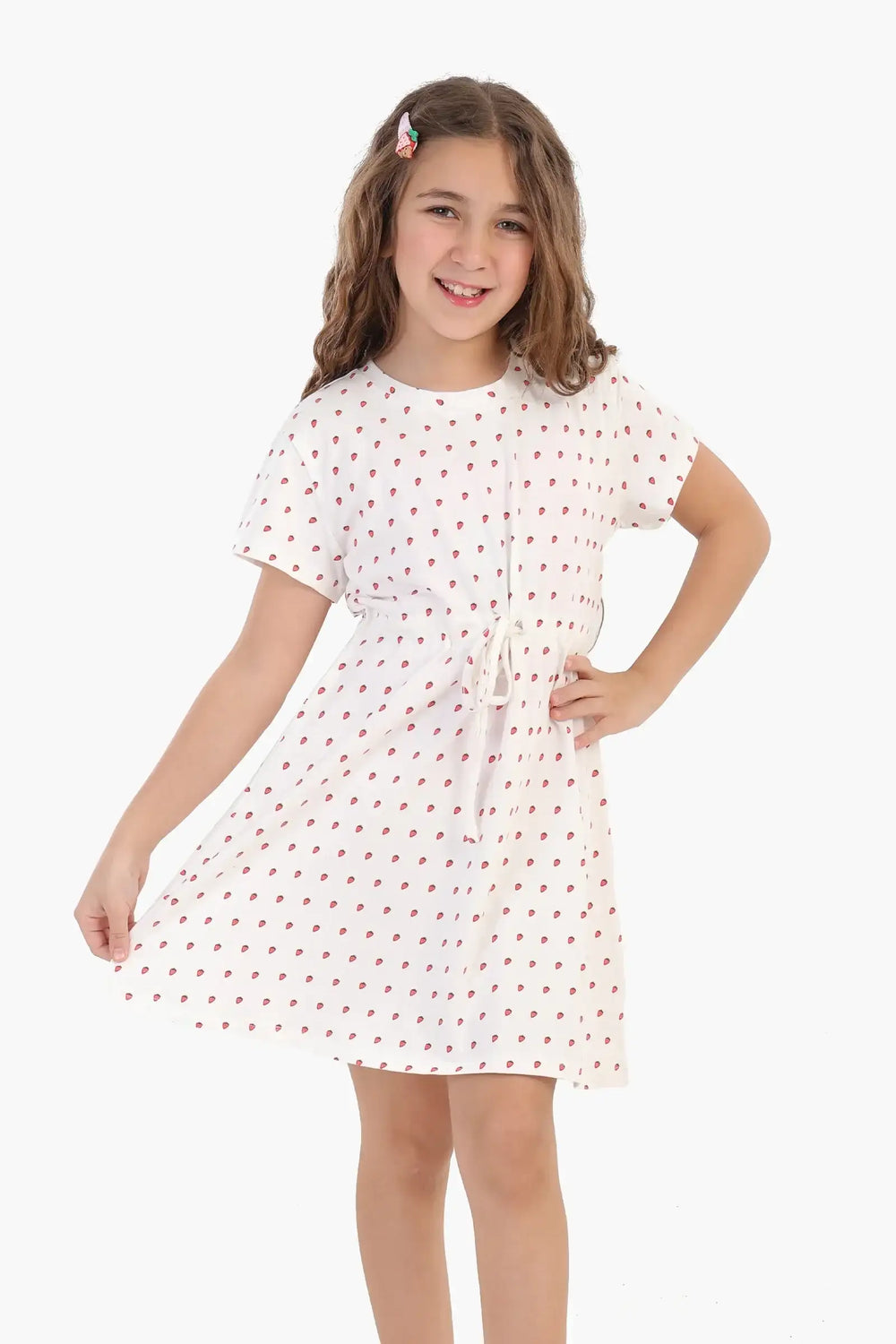 Girly Strawberry Print Nightgown
