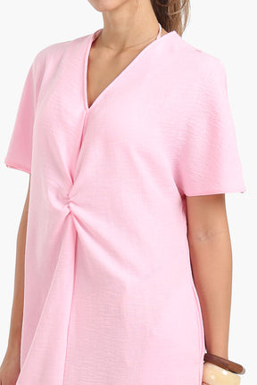 Dress with Fringes Detail