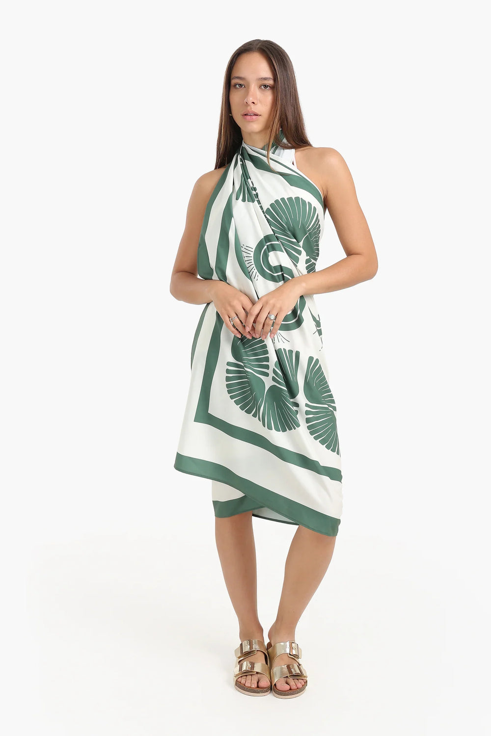 Printed Beach Sarong Wrap