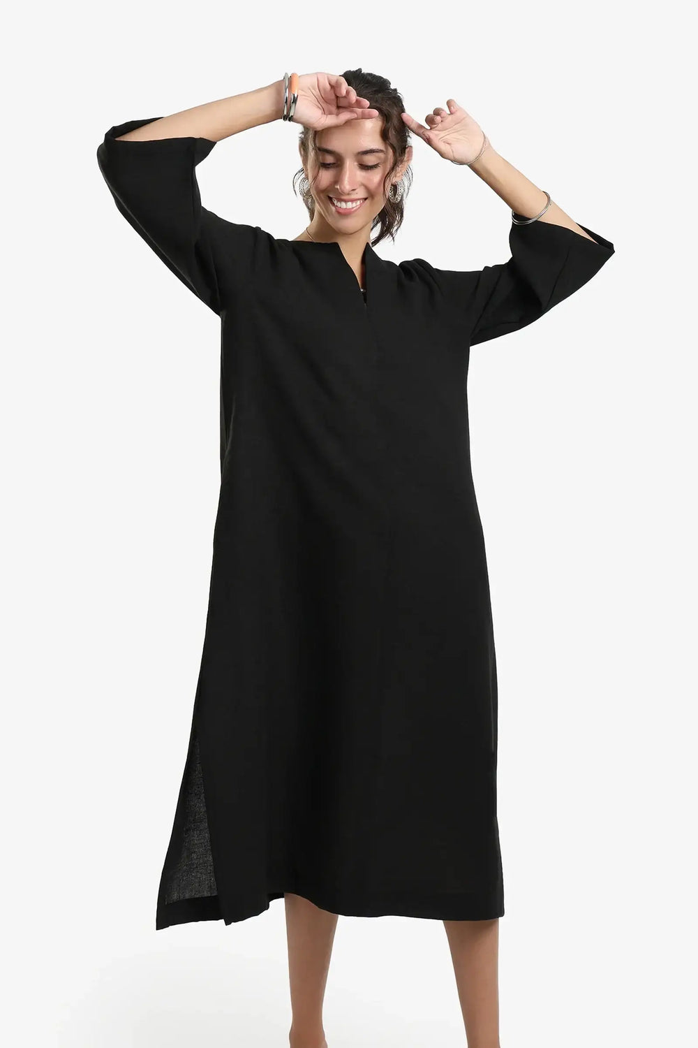 فستان لاونج ميدي