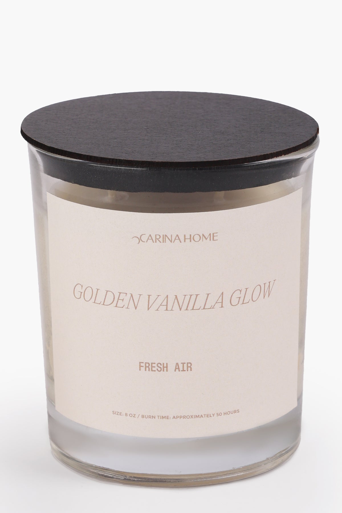 Vanilla Glow Candle Jar - 8oz