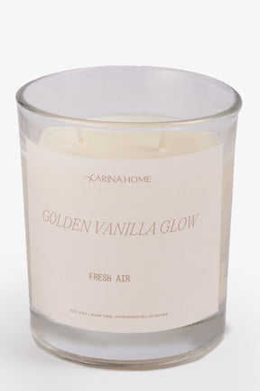 Vanilla Glow Candle Jar - 8oz