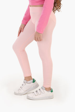 Girly Ribbed Leggings