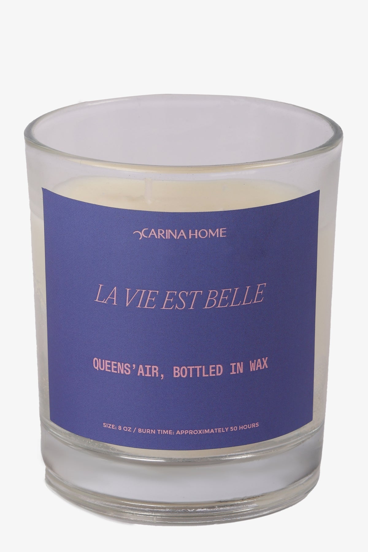 La Vie Est Belle Candle Jar - 8oz