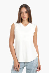 V-Neck Sleeveless T-Shirt
