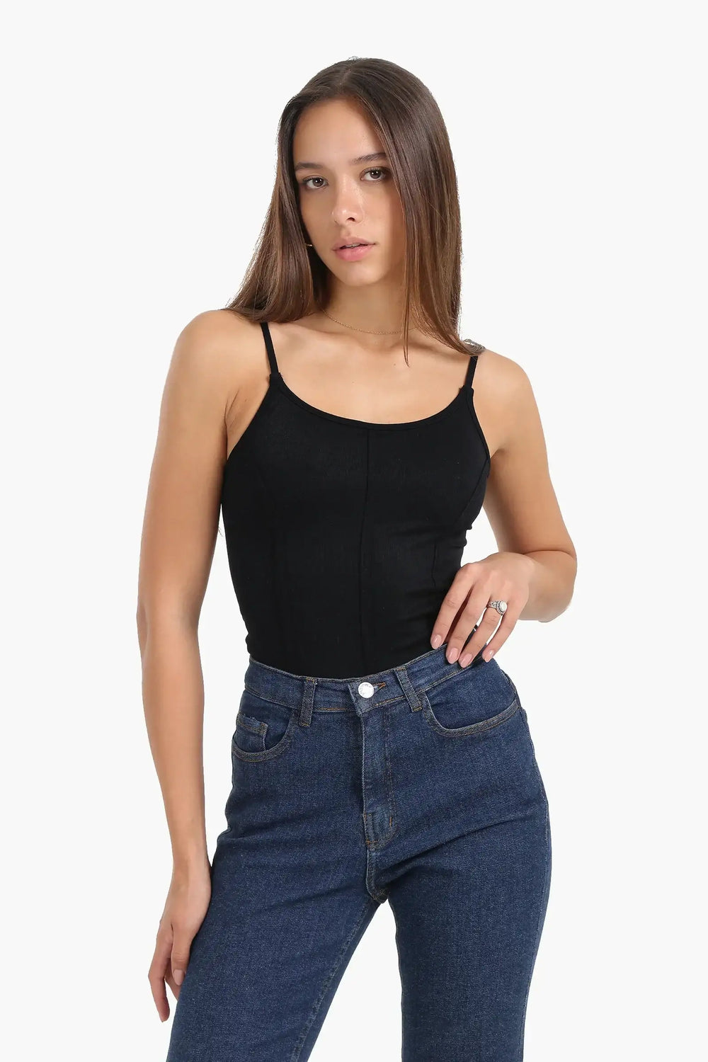 Seamless Microfiber Corset Top