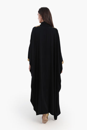 Relaxed Fit Abaya with Sequins