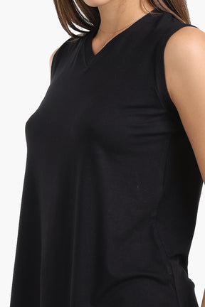 V-Neck Sleeveless T-Shirt