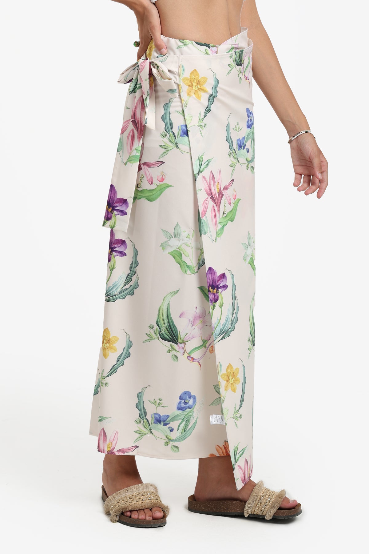 Floral Beach Sarong Wrap