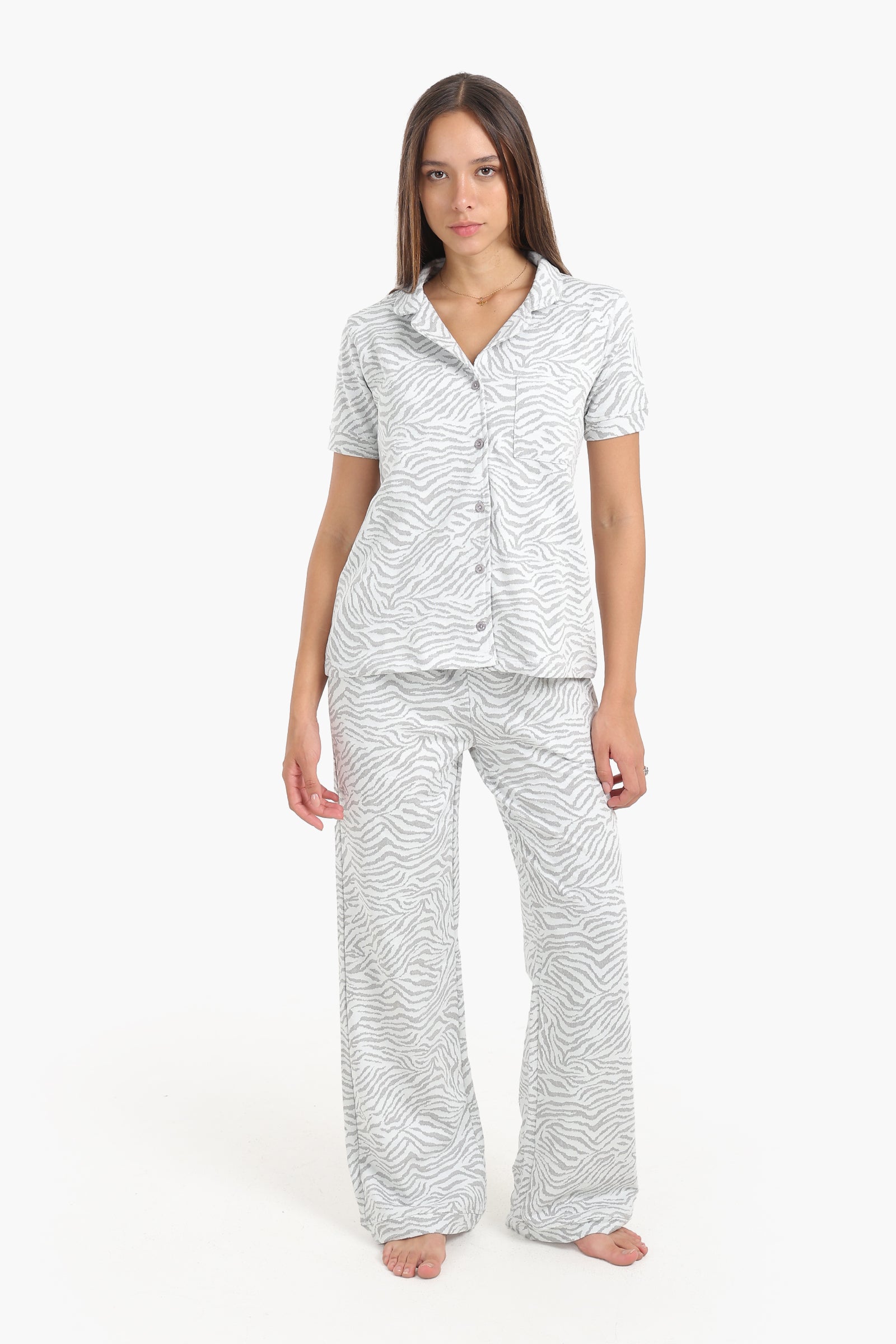 Animal All Over Print Pyjama Set