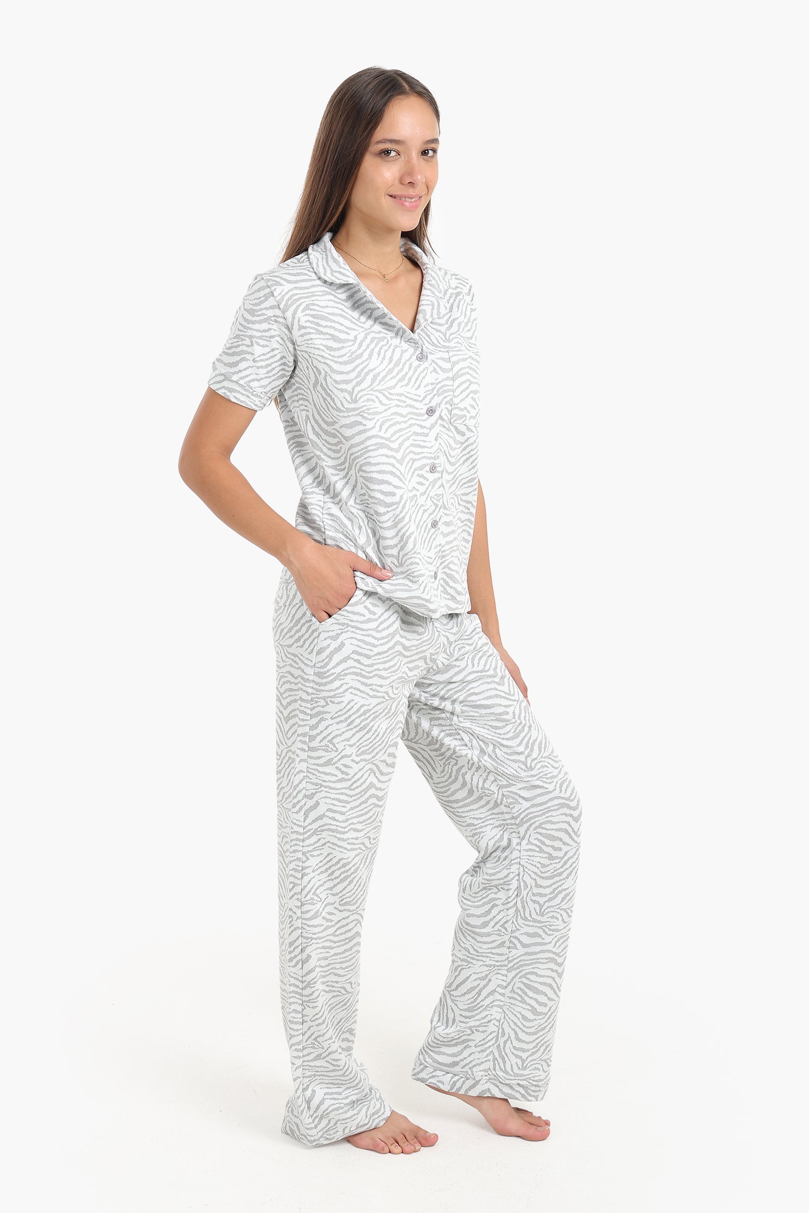 Animal All Over Print Pyjama Set