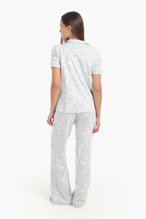 Animal All Over Print Pyjama Set