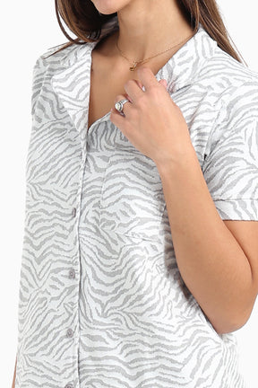 Animal All Over Print Pyjama Set