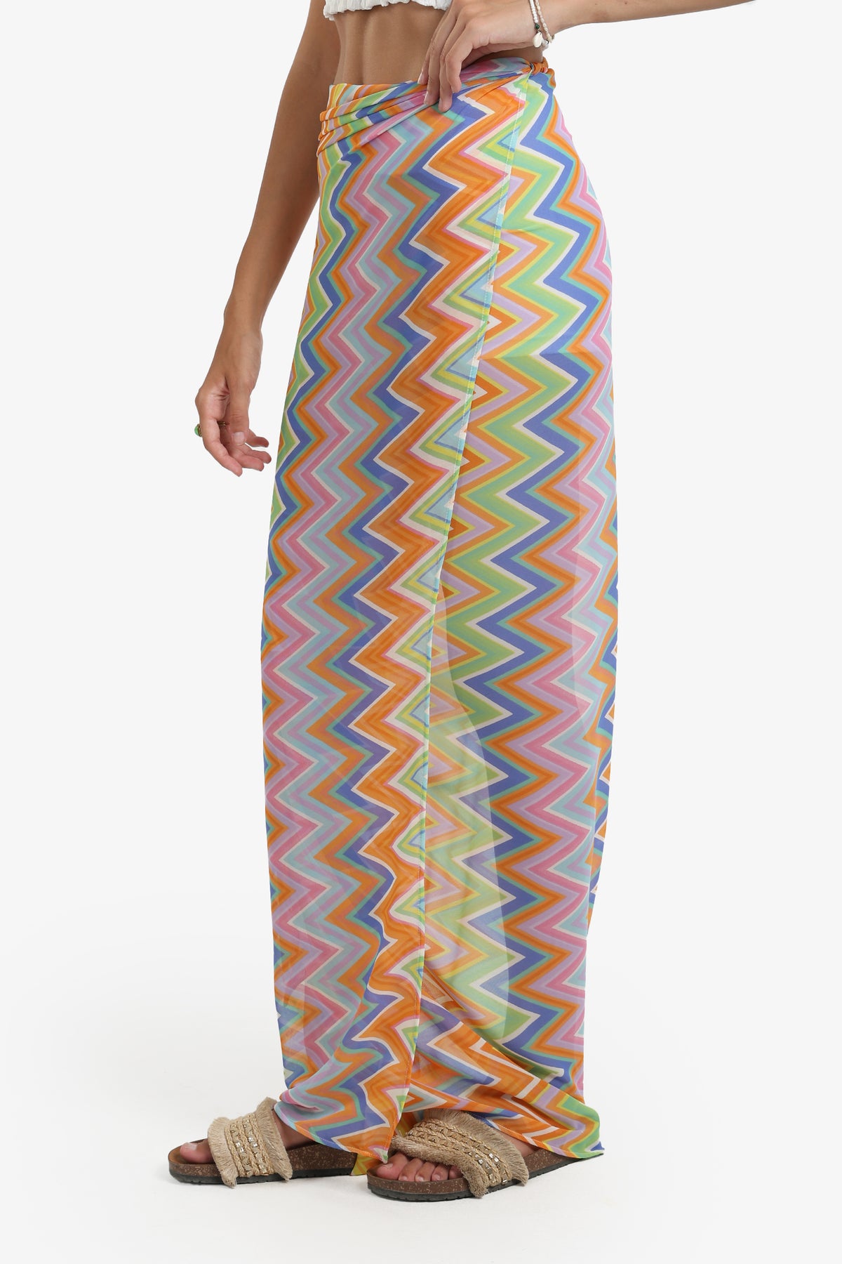 Zigzag Beach Sarong Wrap