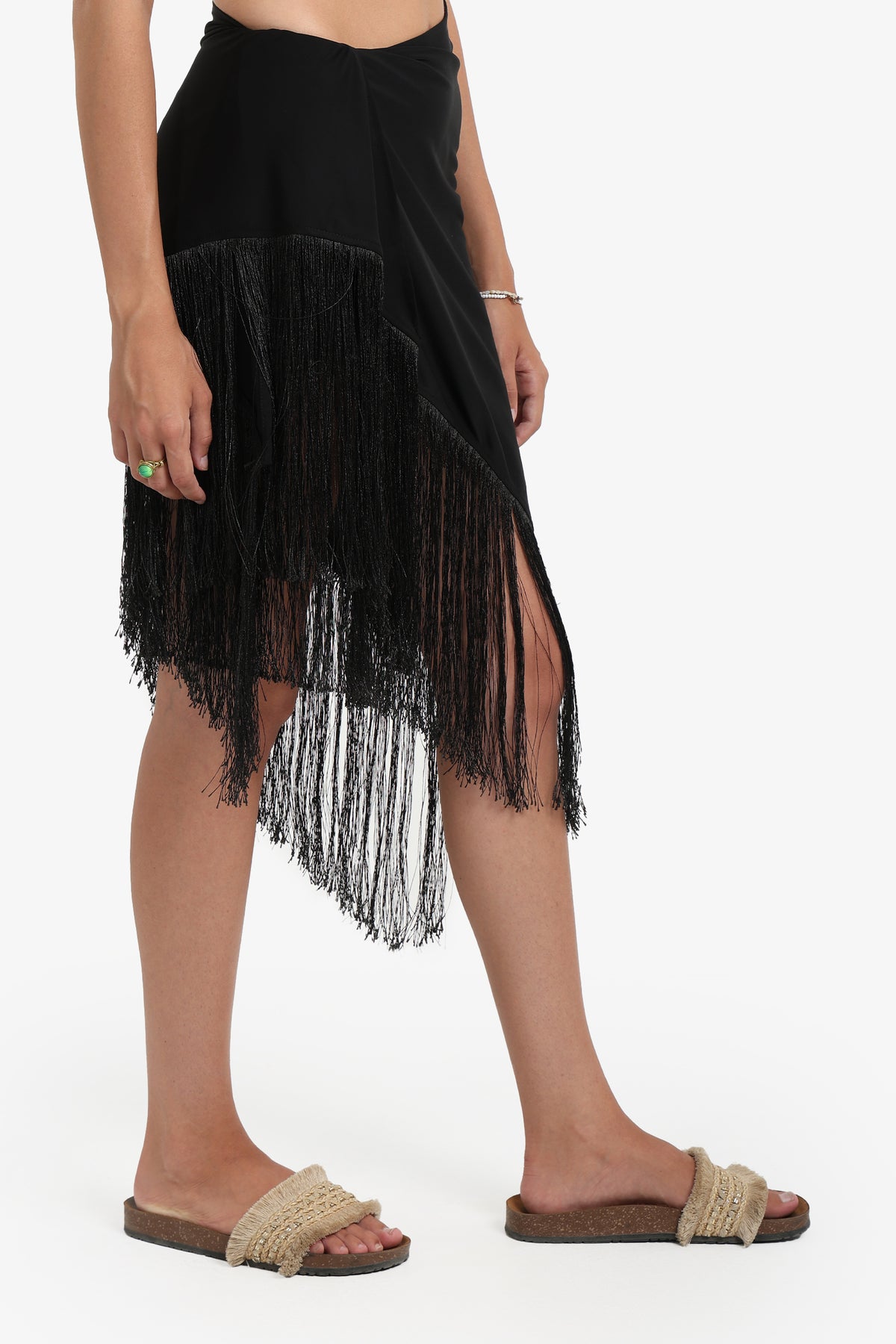 Fringe Beach Sarong Wrap