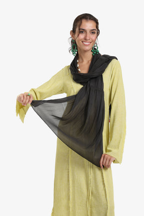 Cotton Organza Crinkle Scarf
