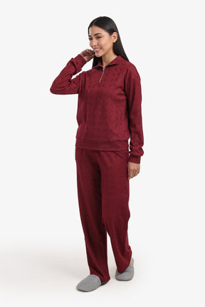 Cable Pyjama Set