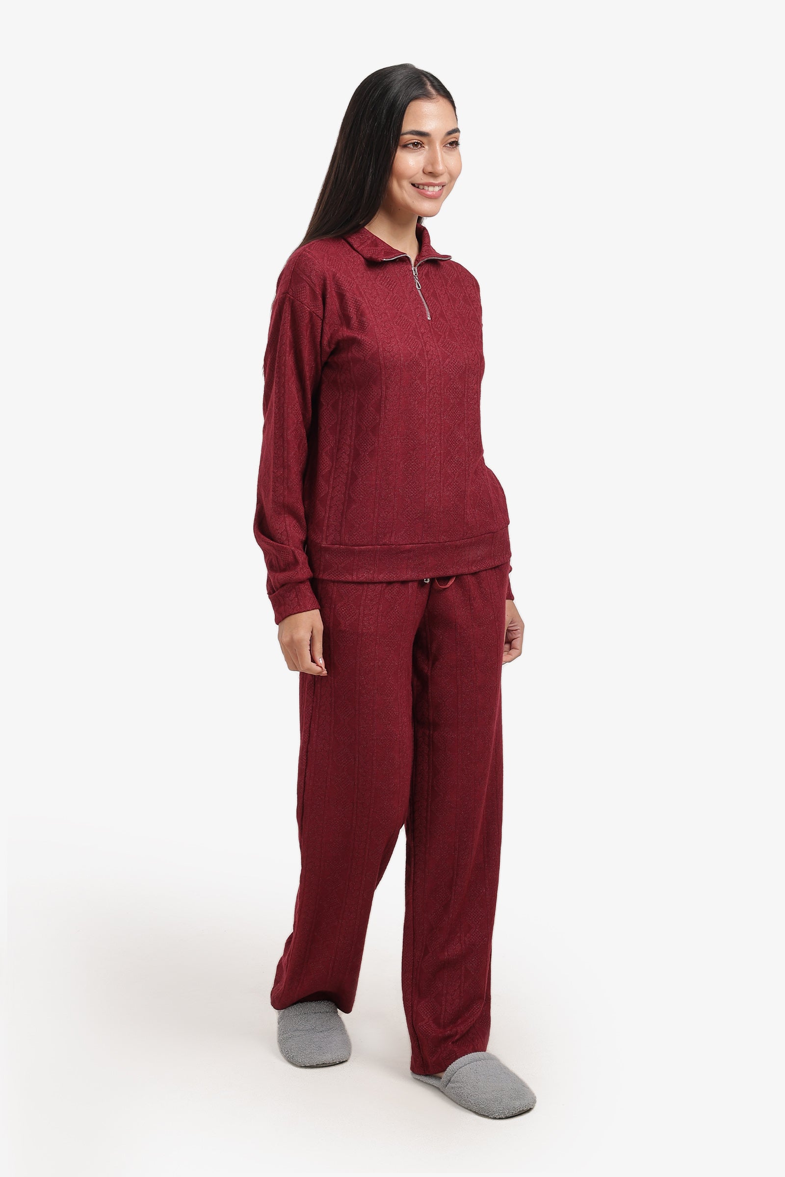 Cable Pyjama Set