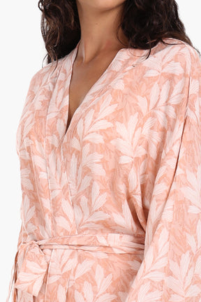 Printed Midi Robe