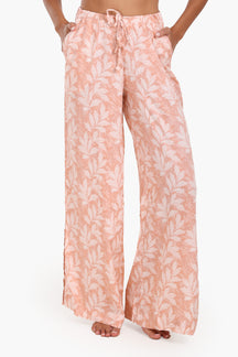 Printed Wide Leg Pyjama Pants